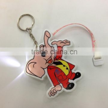 gift elephant shape tape measure key ring