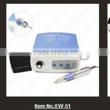 NEW 30000RPM Electric Nail Drill Manicure Machine Tool Pedicure 6 Bits with Foot Pedal 220V(EU Plug)