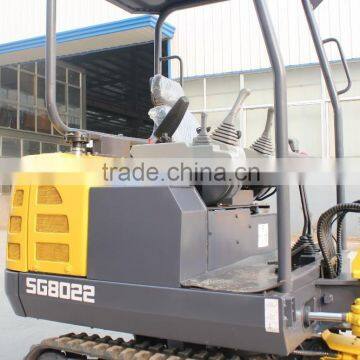 cheap china digging machine/ 2.2ton mini excavator