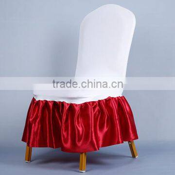 high quality ruffled cheap wedding chair covers