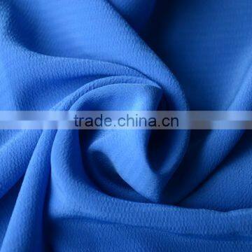 koshibo crepe imitation silk with washing effect