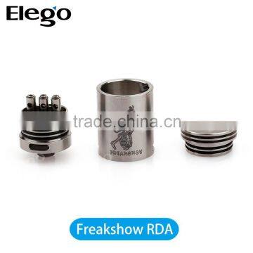 New Authentic RDA Atomizer! Skull Freakshow RDA 22mm atomzier in stock freakshow rda atomizer