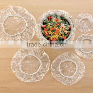 Disposable PE bowl cover for food use