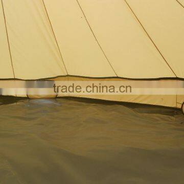 Outdoor 5M Canvas Camping Bell Tent Glamping Tent photo-3