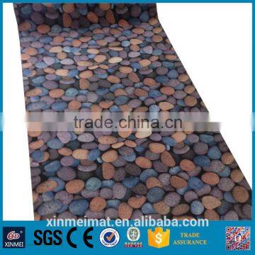 pebble vinyl floor covering china supplier