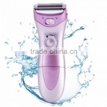 Cheap Price epilator 2 pcs AA Battery operate Waterproof lady epilator