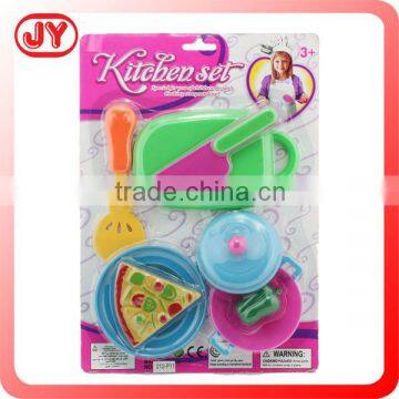 Kids play plastic toys kitchen play set with EN71