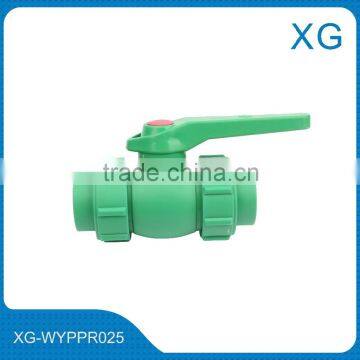 PPR ball valve for water supply/Ball valve dn 20/Brass ball valve/Plastic ball valve/flow control brass check valve