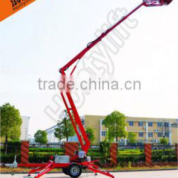 Small self-propelled Telescopic boom lift/ towable boom lift