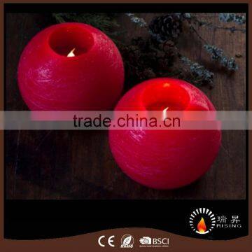 Ball shape LED flameless wax candle light                        
                                                                Most Popular