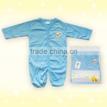 baby clothes wholesale price Cotton knit baby romper