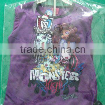 2016 Hotwheels Boys Sleepwear/100% Cotton Sublimation Print Kids Sleep Wear photo-3