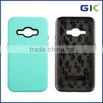 [GGIT] New Turtle Grain 2 in 1 TPU+PC Phone Case For Samsung Galaxy J1 J120 Cover photo-1