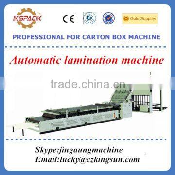 Carton box machine / automatic flute corrugated lamination machine