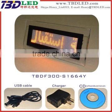 High-definition and beautiful crystal screen led display/crystal led display screen sign/led mini moving message sign board