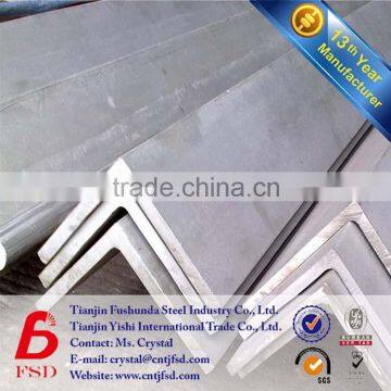 Steel galvanized angle iron/Mild Steel Equal Angle for construction