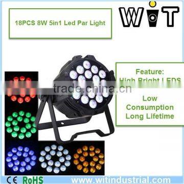 Hot New 18 RGBWA Color Led Par(WIT-014)