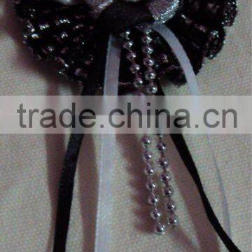 Artificial ribbon flower