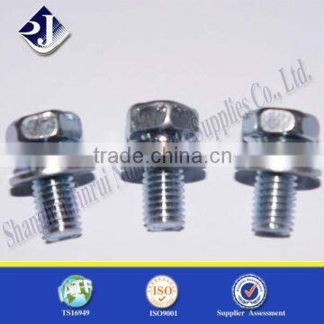 alibaba hardware supplier carbon steel zinc plated bolts and nuts