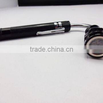 Led Flashlight Magnetic Base Light, Telescopic Flashlight Flexible Torch, Multi Functional Flashlight Magnetic Flashlight Torch photo-2