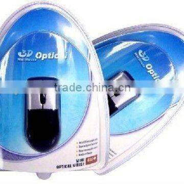 retractable mini 3d mouse/pc mouse