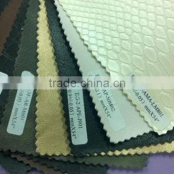 High quality decorative leather fabric for car seat, upholstery