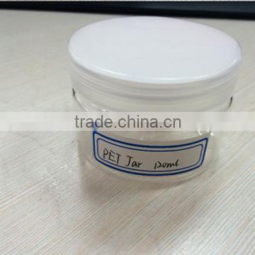 120ml plastic PET cosmetics Jar A-1