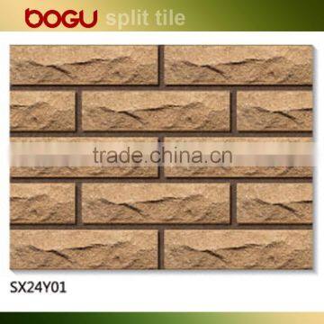 outdoor decorative tiles,split face stone tile,modeling clay brick