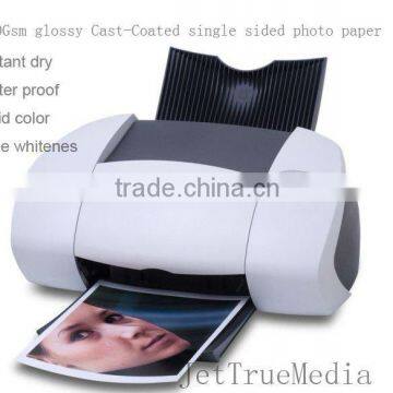 230Gsm Glossy Cast-Coated Single Sided Photo Paper