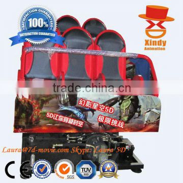 hot sale thrilling roller coaster 3d 4d 5d cinema simulator