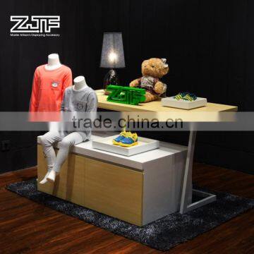 ZJF High and low display table Garment display rack