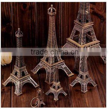 ZINC ALLOY CRAFTS COLLECTION PARIS EIFFEL TOWER BRONZE 13 CM