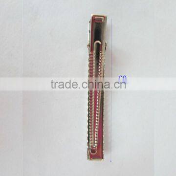 60mm Metal Duck Bill Hair Clips With Cheap Factory Price