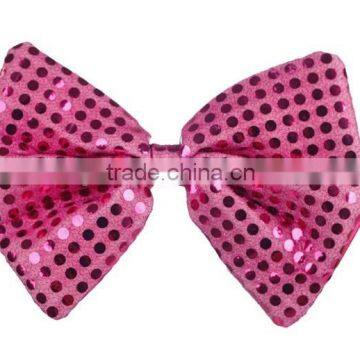 Big funny sequin bow tie for party