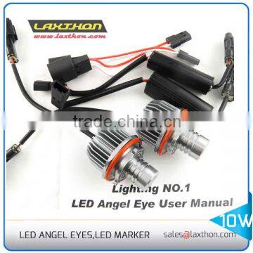 Hot selling CE approved 10W E39 led angel eyes led marker for BMW