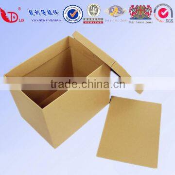 B flute corrugated carton file box, packaging box,bank box for delivery