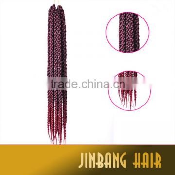 3D twist crochet braid 4 strands 24inch 120g a pack synthetic hair twist cubic braid