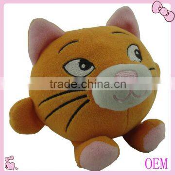 Plush soft tiger toy keychains