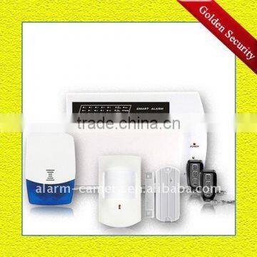 International wireless burglar alarm system with Remote monitor feature