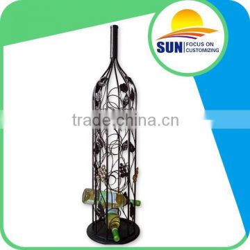 Creative Design Wide Used Metal Display Shelf For wholesale Garden Wine.etc