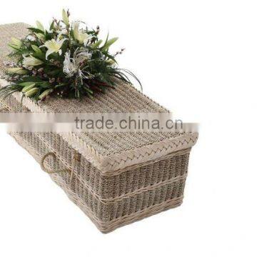 Direct Wholesale Wicker Coffin