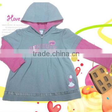 child hooded fleece jacket for autumn