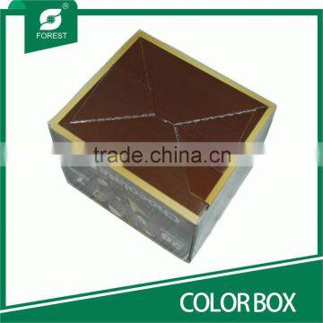 ECO-FRIENDLY CORRUGATED PAPER COLOR BOX SANDWICH PACKAGING BOX photo-2