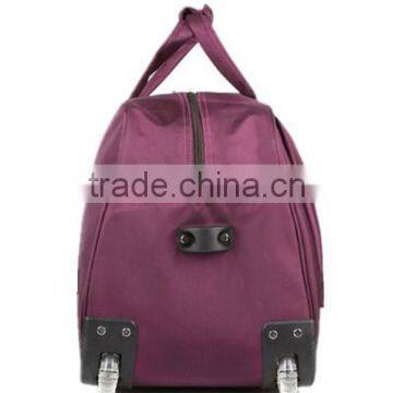 2016 Hard Shell Nylon Travel Rolling Duffel Wheeled Luggage Bags photo-3