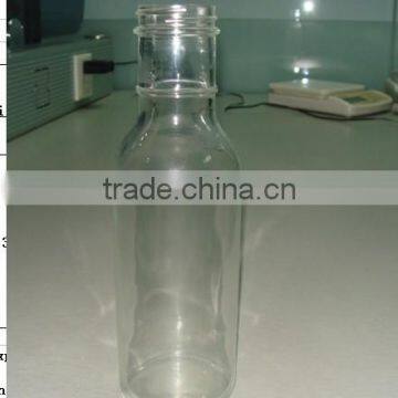 High clear design glass bottle