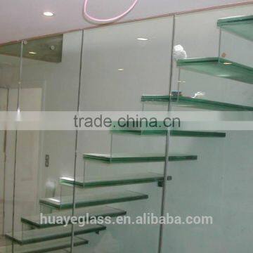 safety laminated glass balustrade or stairs