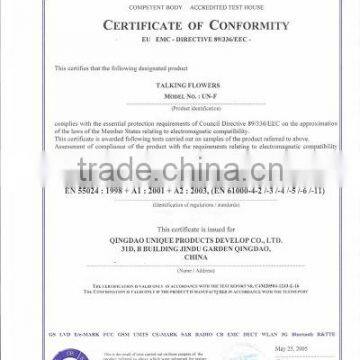 Certificate of Conformity