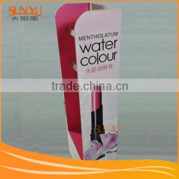 Big Floor Cosmetic Display HIPS Retail Display Lipstick Display Rack