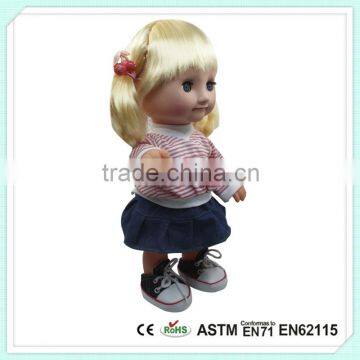 Plastic Connecting Toys Talking Toys To Kids For Children With Blinking Eyes Baby Dolls photo-3