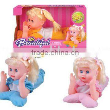 10 inch electric singing girl baby doll